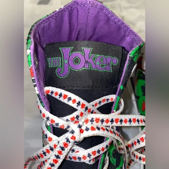 Converse Joker’s Wild DC X Converse Limited Edition High Tops Unisex - Picture 4 of 8